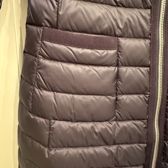 Moncler light down navy blue coat - Picture 10 of 16